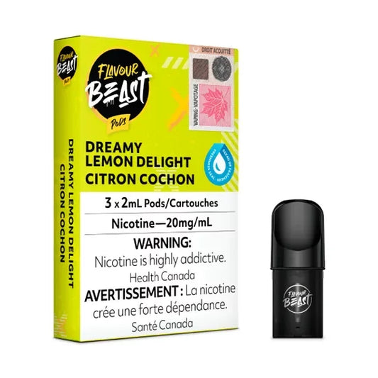 Flavour beast Pods DREAMY LEMON DELIGHT