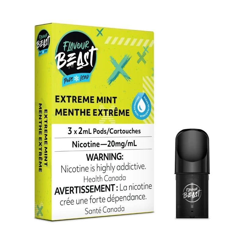 Flavour beast Pods extreme mint