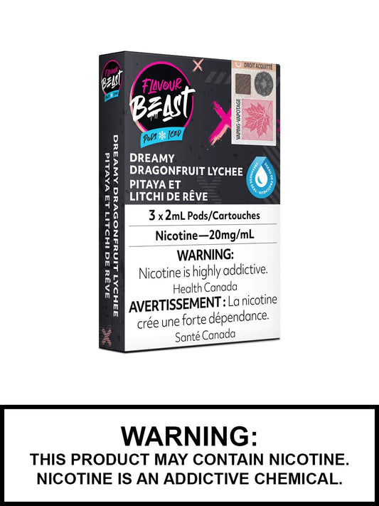 Flavour beast Pods Dreamy dragonfruit lychee