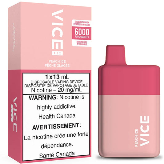 Vice Box 6000 Strawberry peach ice