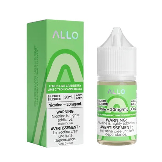 Allo Liquid 20MG Lemon Lime Cranberry