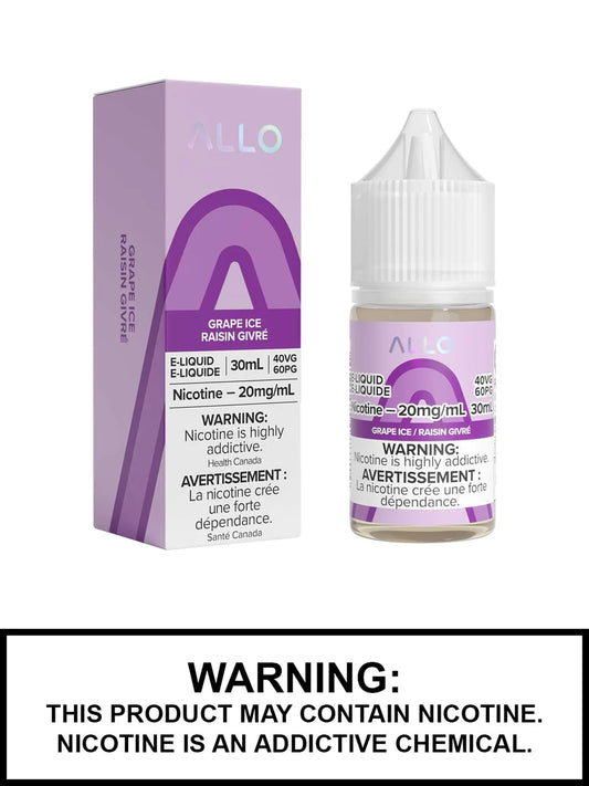 Allo Liquid 20MG Grape Ice