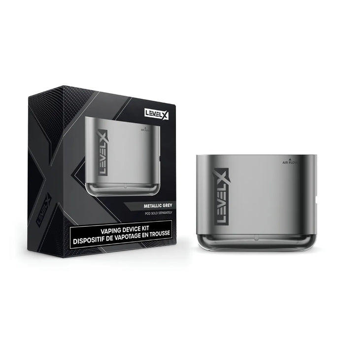 levelX Battery Metallic grey