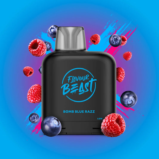 Flavour Beast levelX  Bomb Blue razz