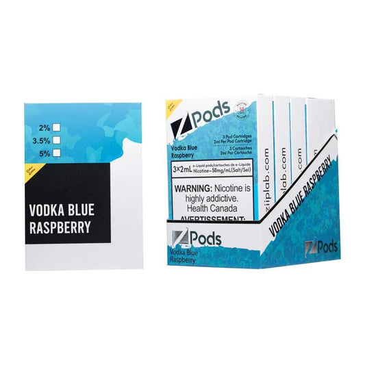 Z pods Vodka Blue lemon