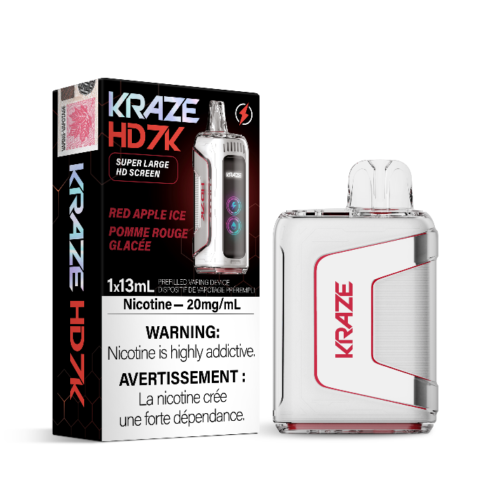 Kraze HD 7K Red Apple Ice