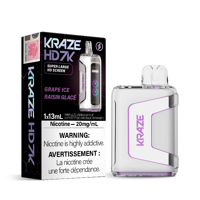 Kraze HD 7K Grape Ice