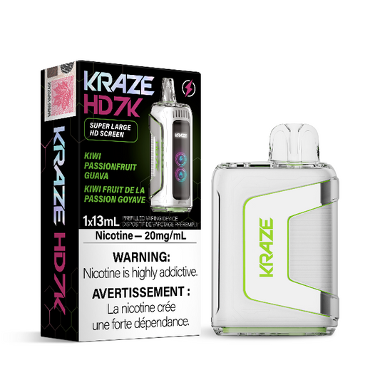 Kraze HD 7K Kiwi passionfruit Guava